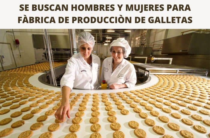 EMPACADO DE GALLETAS: Trabaja como empacador de galleta | POSTULA YA
